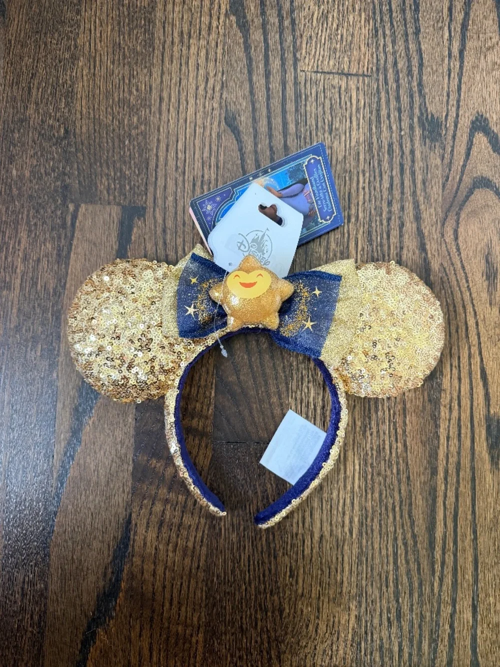 Disney Parks Sequin Wish Minnie Mouse Ears Headband | NWT